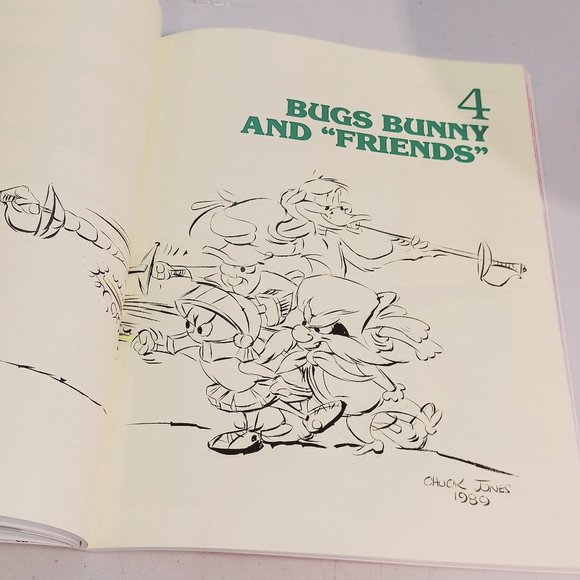 Vtg 1990 Bugs Bunny~ Fifty Years and Only One Grey Hare Book - Picture 9 of 12